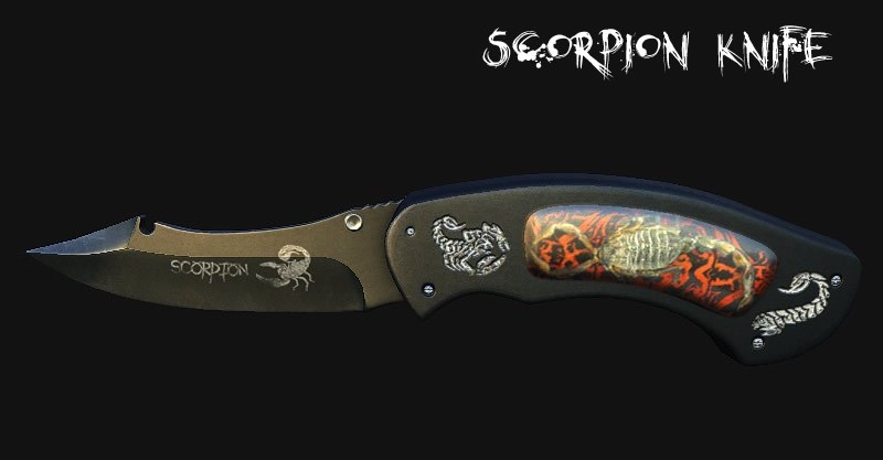 Scorpion knife